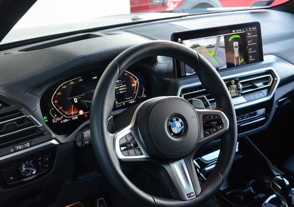 BMW X3 cena 234900 przebieg: 18000, rok produkcji 2022 z Jedwabne małe 137